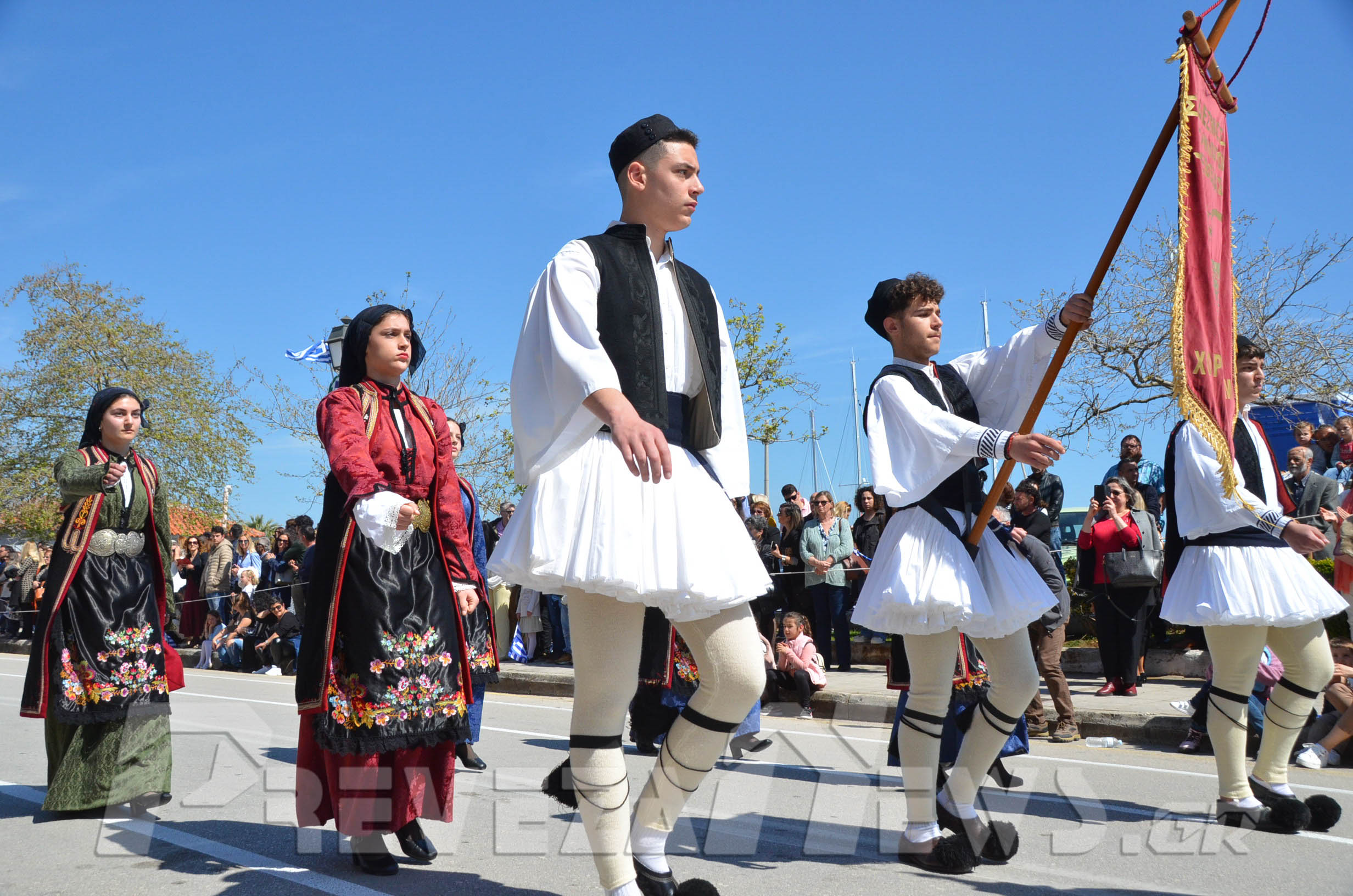 ΠΡΕΒΕΖΑ: Με λαμπρότητα γιορτάστηκε η Επέτειος της 25ης Μαρτίου